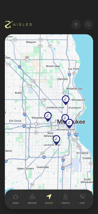 Locate Product on Map
